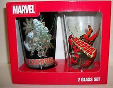 Marvel Deadpool 2-pack Pint Glasses