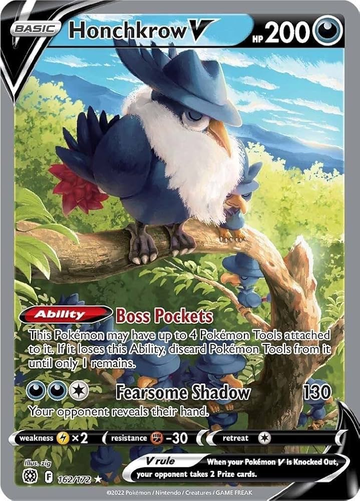 Honchkrow V Alternate Full Art - 162/172