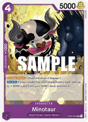Minotaur - OP02-087 - P - Paramount War Pre-release Promo