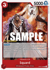 Squard - OP02-009 - P - Paramount War Pre-release Promo