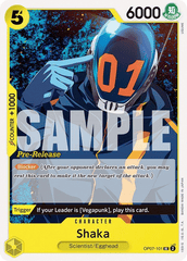 Shaka - OP07-101 - UC - 500 Years in the Future Pre-release Promo