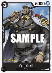 Yamakaji - OP02-116 - P - Paramount War Pre-release Promo