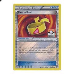 Muscle Band - 121/146 - Promotional - Crosshatch Reverse Holo Pokemon League Promo