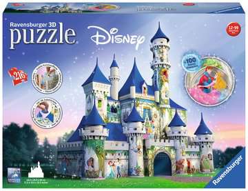 216 piece puzzle: Disney 3D Castle