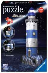 216 piece puzzle: Lighthouse at Night