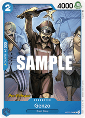 Genzo - OP03-046 - C - Pillars of Strength Pre-release Promo
