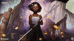 MTG Magic Con Vegas 2024 Exclusive Playmat: Aminatou Veil Piercer