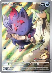 N's Zorua - SVP189 - SVP Black Star Promos (Pokemon Center Exclusive)