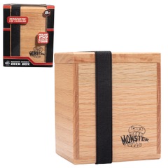 Monster Wooden Double Deck Box w/ Magnetic Lid & Security Band