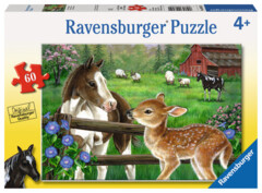 60 piece puzzle:  New Neighbors