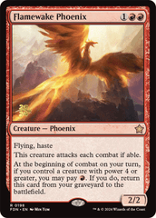 Flamewake Phoenix (FDN) - Foil - Prerelease Promo 2024