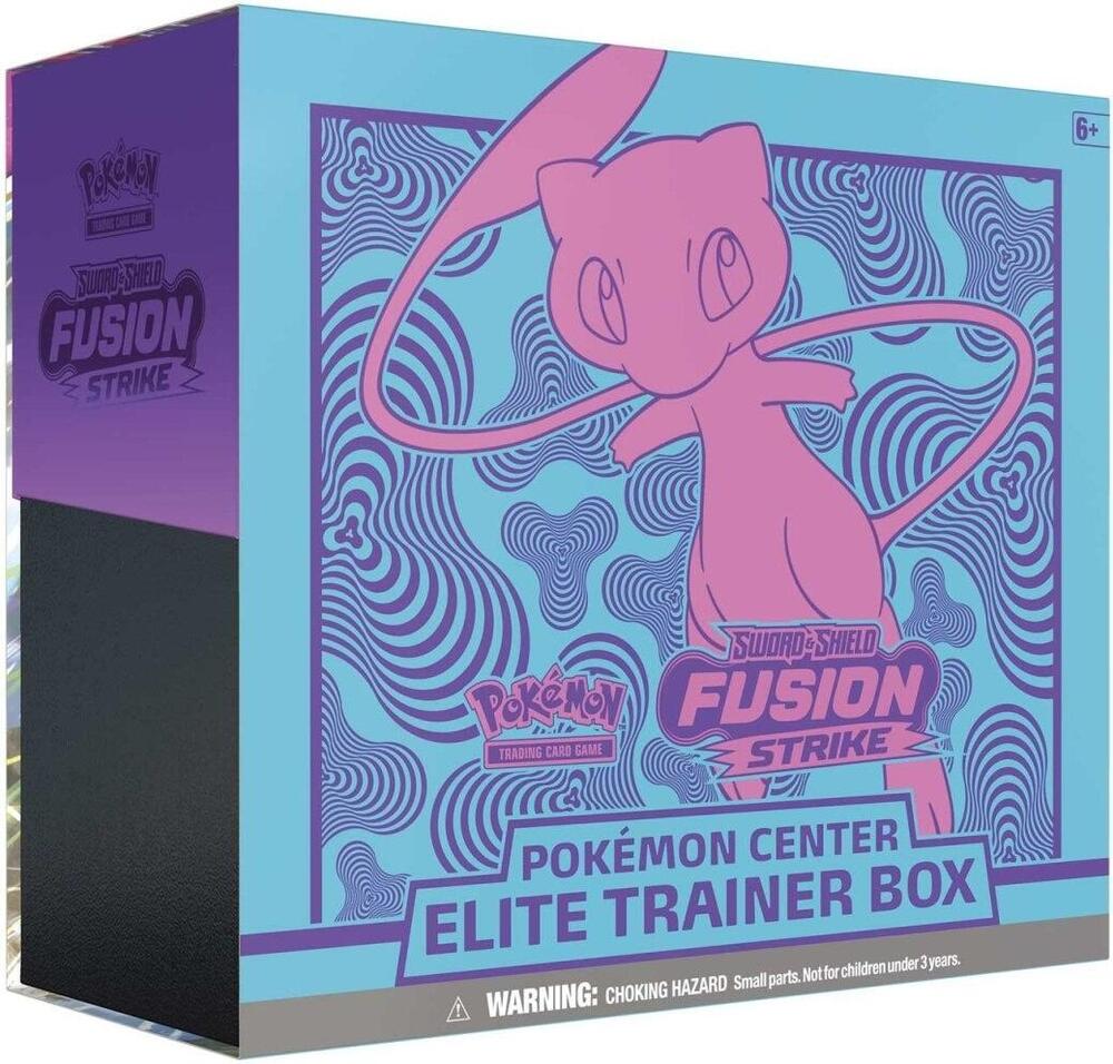 Pokémon TCG Sword & Shield Fusion Strike Pokémon Center Elite Trainer Box