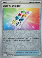 Energy Sticker - 159/165 - Uncommon - Reverse Holo