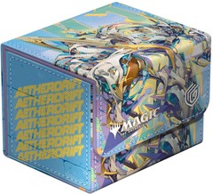 Magic: The Gathering Aetherdrift Sidewinder 100+ Xenoskin Deck Box - Riptide Gearhulk - Ultimate Guard Deck Boxes