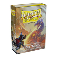 Dragon Shield Dual Matte Japanese Sleeves: Lightning