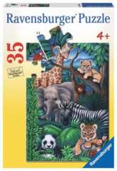 35 piece puzzle:  Animal Kingdom