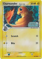 Charmander (Delta) - 49/100 - Common - Reverse Holo