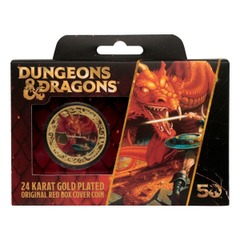 Dungeons & Dragons 50th Anniversary 24k Gold Plated Coin