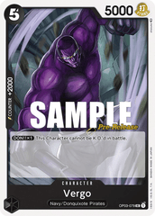 Vergo - OP03-079 - UC - Pillars of Strength Pre-release Promo