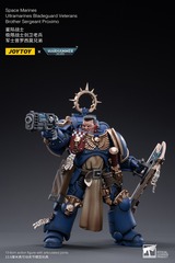 JoyToy Action Figure Warhammer 40K Space Marines Ultramarines Bladeguard Veterans - Sergeant Proximo