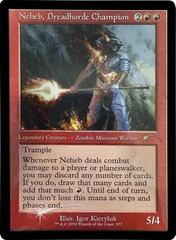 Neheb, Dreadhorde Champion (Foil) (Retro Frame)