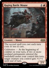 Raging Battle Mouse - Foil