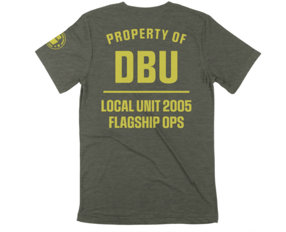 DBU Grey Green Shirt