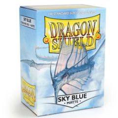 Dragon Shield Box of 100 in Matte Sky Blue