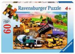 60 piece puzzle: Construction crowd