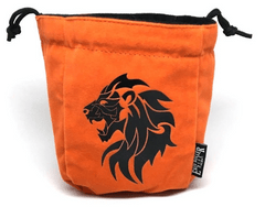 Lion Reversible Microfiber Self-Standing Large Dice Bag