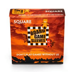 No Glare Square Board Game Sleeves (69x69mm) (50)