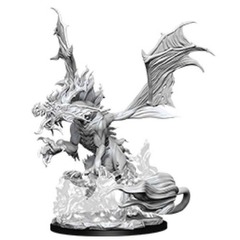 Pathfinder Deep Cuts Unpainted Miniatures: W12 Nightmare Dragon