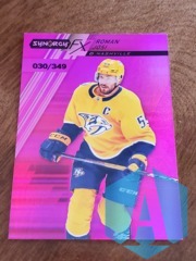 2020-21 Upper Deck Synergy Synergy FX Purple 030/349 Roman Josi #FX-10