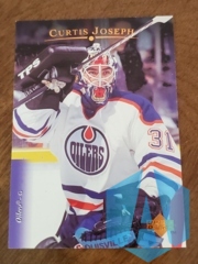 1995-96 Upper Deck  #296 Curtis Joseph Bronze Foil Oilers