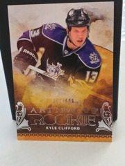 2010-11 Upper Deck Artifacts 347/699 Kyle Clifford #RED-240 Rookie RC