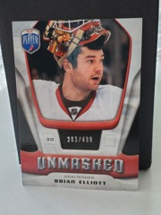 2009-10 Upper Deck Be a Player Unmasked 283/499 Brian Elliott #GU6 Senators