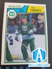1983 O-Pee-Chee (OPC) #138 Ron Francis (HOF)