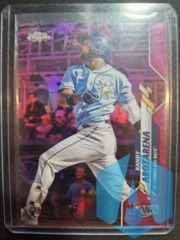 2020 Topps Chrome Update Pink Refractors #U35 Randy Arozarena