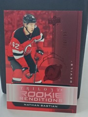 2019-20 UD Trilogy Rookie Renditions Red Foil 710/799 Nathan Bastian #RR-32 RC