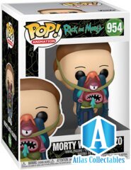 POP! Animation Rick and Morty Morty with Glorzo Vinyl Figure #954