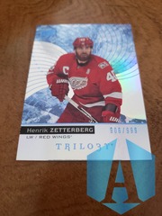 2017-18 Upper Deck Trilogy Blue #11 Henrik Zetterberg 906/999