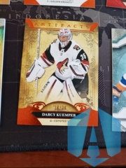 20/21 UD Artifacts Darcy Kuemper SP orange Parallel #d /75 - Coyotes
