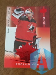 2021-22 UD Team Canada Juniors TAYLOR GAUTHIER #15 Exclusives 111/250