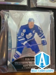 2020-21 UD Black Diamond Exquisite Performers #/199 - MATS SUNDIN