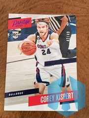 2021 Panini Chronicles Corey Kispert #376 Bulldogs Rookie 42/49
