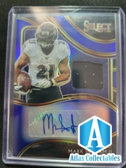 2020 Panini Select #SM-MIN Mark Ingram II BLUE /49 Patch Auto Ravens