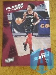 2021-22 Panini Player of the Day Moon Lava #11 Collin Sexton 169/199