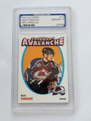 2001-02 Topps Alex Tanguay OPC Parallel #12 PGS GEM-MT 10