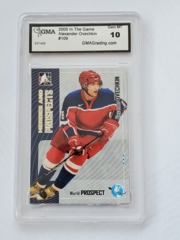 2005 In The Game Alexander Ovechkin #109 GMA 10 Gem MT 637409