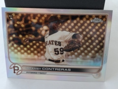2022 Topps Chrome Silver #53 Roansy Contreras Rookie RC Pirates